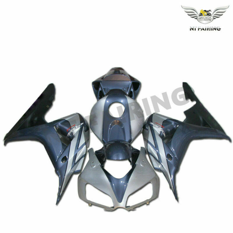 NT Fairing Fit for Honda 2006-2007 CBR1000RR U049- Silver | ABS Injection