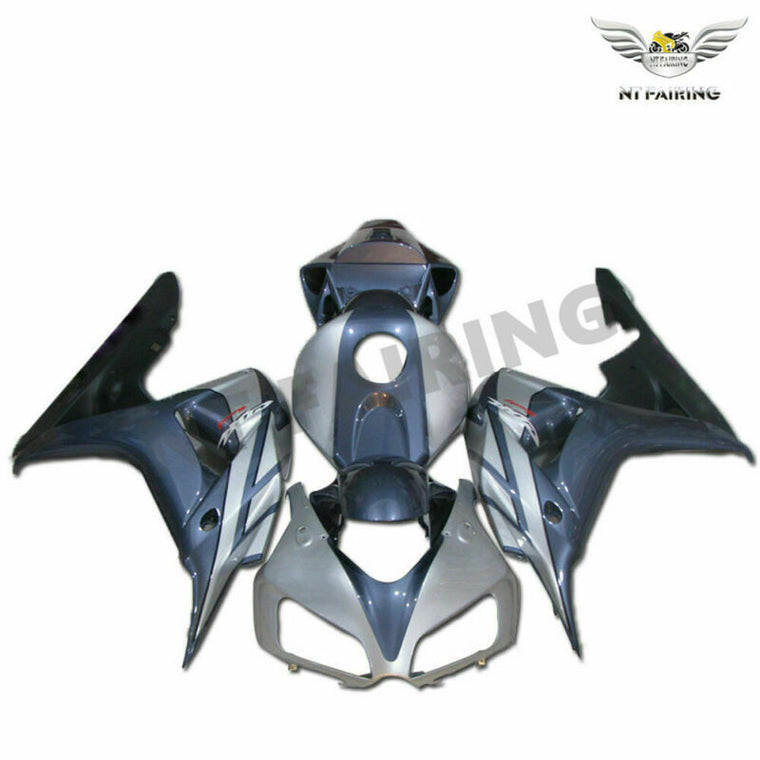NT Fairing Fit for Honda 2006-2007 CBR1000RR U049- Silver | ABS Injection