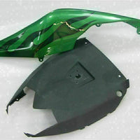 MSA Fit for  2008-2010 ZX10R ZX-10R ABS Green Black Injection Fairing s001-T