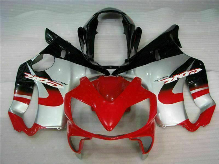 MS Injection Mold Red Silver Fairing Kit Fit for Honda 2004-2007 CBR600 F4I u020