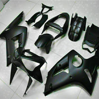 MSA Fit for  03-04 ZX6R 636 Plastic Matte Black Injection Fairing s013