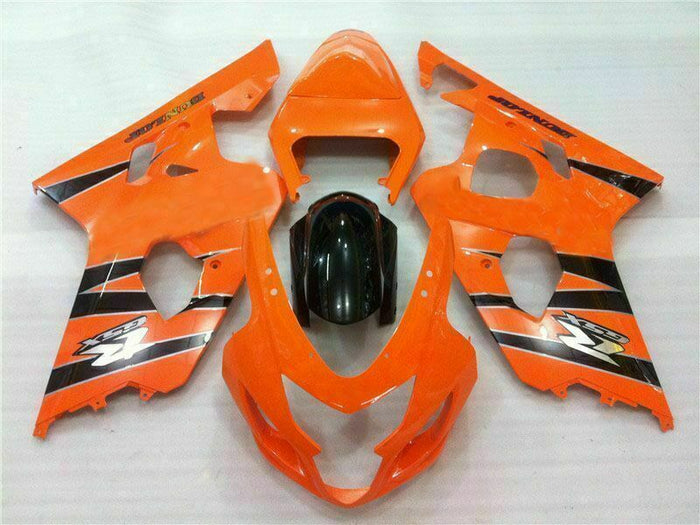 MSB Injection Mold Orange ABS Fairing Fit for  2004 2005 GSXR 600 750 n047