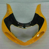 MSB Injection Black Yellow Fairing Fit for  2001-2003 GSXR 600 750 o079