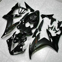 MSB Injection Black Plastic Fairing Fit for Yamaha 2004-2006 YZF R1 ABS j004-02