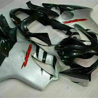 MS Black Silver Injection Fairing Kit Fit for Honda 2001-2003 CBR600 F4I ABS u009
