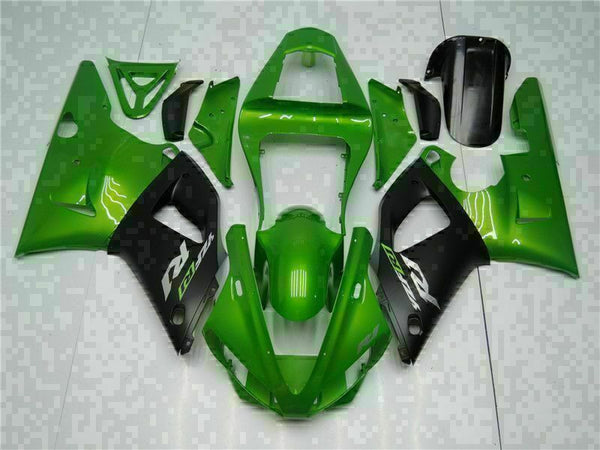 MSB Injection Mold Kit Green ABS Fairing Fit for Yamaha 2000-2001 YZF R1 g003