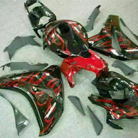 NT Injection ABS Red Flame Fairing Kit Fit for Honda 2008-2011 CBR1000RR N036