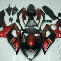MS Injection Kit Red Black Fairing Kit Fit for  2005-2006 GSXR 1000 p005