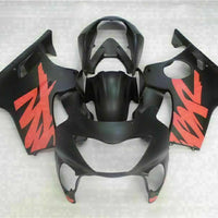 MS New Black Fairing Injection Fit for Honda 1999-2000 CBR600 F4 ABS Plastic u026