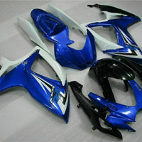 MSB Injection Mold Blue Fairing Kit Fit for  2006 2007 GSXR 600 750 o065