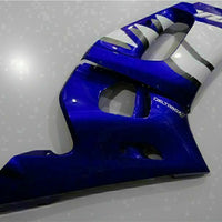 MS Injection Mold Blue Bodywork Fairing Fit for Yamaha 1998-2002 YZF R6 g035