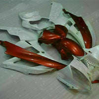 MS Injection White Brown ABS Kit Fairing Fit for Yamaha 2006-2007 YZF R6 g036