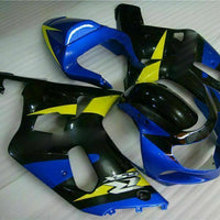 MSB Injection  Mold Blue Fairing Kit Fit for  2001-2003 GSXR 600 750 n024