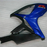 MSB Injection Blue Plastic Fairing Fit for  2006 2007 GSXR 600 750 b021