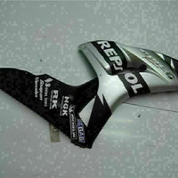 MSA Injection Matte Black Plastic Fairing  Fit for Honda 2006 2007 CBR1000RR TH v007