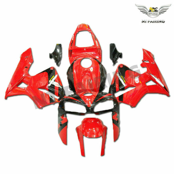 MSA Injection Molded Red Fairing Fit for Honda 2005-2006 CBR600RR Plastic u016