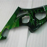NT Injection Plastic Green Black Fairing Fit for  2003-2004 GSXR 1000 N047