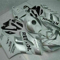 MS Injection Plastic Silver White Fairing Fit for Honda 2004-2005 CBR1000RR u0101