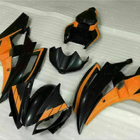 MS Injection Black Orange ABS Kit Fairing Fit for Yamaha 2006-2007 YZF R6 i044