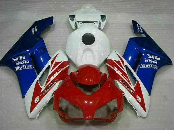 MS Injection Mold Red Blue Fairing Kit Fit for Honda 2004-2005 CBR1000RR u053