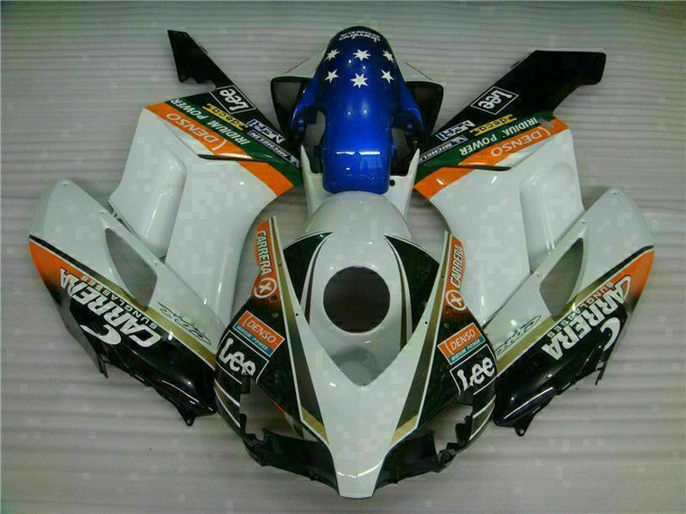 NT Fairing Fit for Honda 2004-2005 CBR1000RR U030- White Blue | ABS Injection