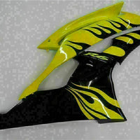 MS Injection Mold Yellow Black Fairing Fit for Yamaha 2008-2016 YZF R6 g012