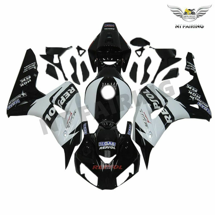 MSA Injection White Plastic Fairing  Fit for Honda 2006-2007 CBR1000RR TH u006