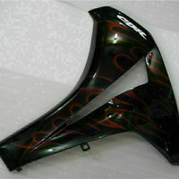 MS Injection Red Flame Plastic Fairing Fit for Honda 2008-2011 CBR1000RR u050