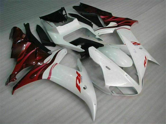NT Injection Mold Kit White ABS Fairing Fit for Yamaha 2002-2003 YZF R1 N009