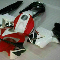 MSA Injection Mold Red White Fairing Fit for Honda 2003-2004 CBR600RR u057