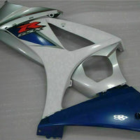 MS Injection Mold Blue White Fairing Kit Fit for  2007-2008 GSXR 1000 q005