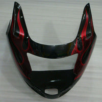 MSA Injection  Fairing ABS Red Flame Fit for Honda 1996-2007 CBR1100XX u012