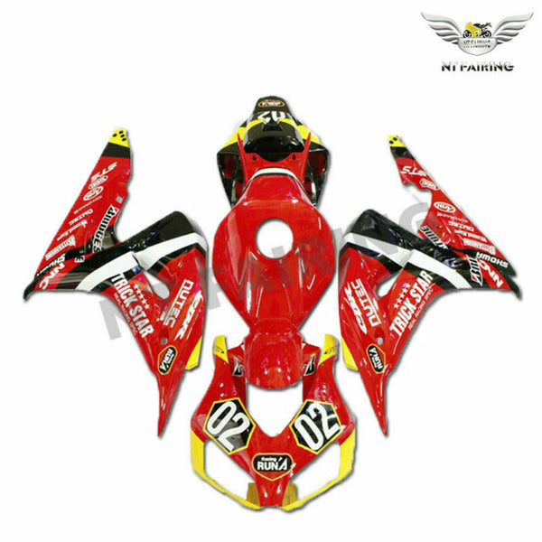 MS Injection Red Molded ABS Fairing Kit Fit for Honda 2006-2007 CBR1000RR u044