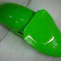 MS Fit for  2000-2002 ZX6R Plastic Green Black Injection Fairing ABS t024