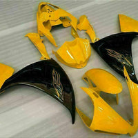 MSB Injection Mold Yellow Fairing Kit Fit For Yamaha YZF R1 2012-2014 2013 g001