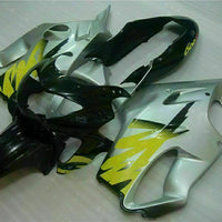 MS Yellow Silvery Fairing Injection Fit for Honda 1999-2000 CBR600 F4 Plastic u013
