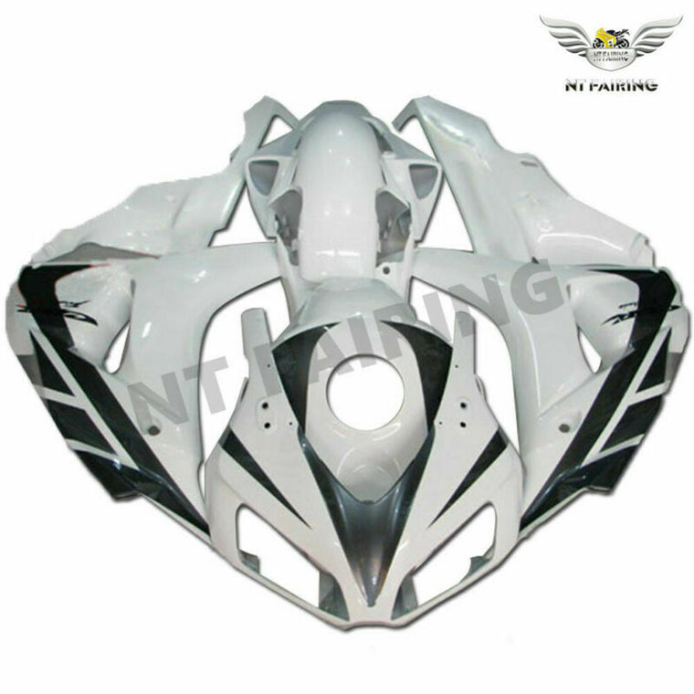 NT Fairing Fit for Honda 2006-2007 CBR1000RR U0116- White Black | ABS Injection