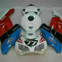 MS Injection Mold Fairing White Red Fit for ABS Honda CBR1000RR 2004-2005 u088