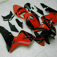 MSA Injection Mold Red Black Fairing Fit for Honda 2005-2006 CBR600RR u096