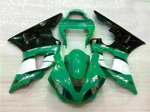 MSB Injection Mold Kit Green ABS Fairing Fit for Yamaha 2000-2001 YZF R1 g018