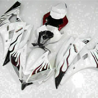 MS Injection Bodywork White ABS Cowl Fairing Fit for Yamaha 2006-2007 YZF R6 g069
