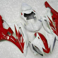 MS Injection Mold Red White Plastic Fairing Fit for Yamaha 2006-2007 YZF R6 g009