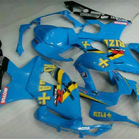 MS Injection Plastic Blue ABS Fairing Fit for  2005-2006 GSXR 1000 o030