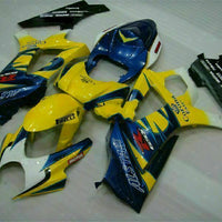 MS Injection Plastic Yellow Fairing Kit Fit for  2007-2008 GSXR 1000 q013