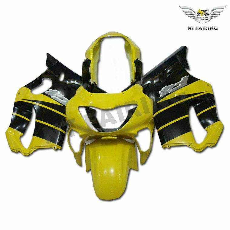 NT Fairing Fit for Honda 1999-2000 CBR600 F4 V017- Msc Yellow | ABS Injection