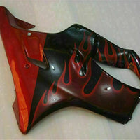 MS Injection Mold Red Flame Fairing Kit Fit for Honda 2004-2007 CBR600 F4I u004