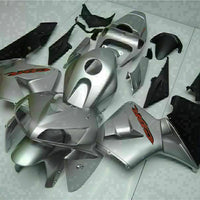 MSA Injection Silver Fairing Fit for Honda 2005-2006 CBR600RR Set Bodywork u090