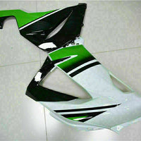 MSA Fit for  2013-2018 ZX6R 636 Plastic White Blue Injection Fairing s005