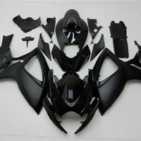 MSA Injection Mold Black Fairing Kit Fit for  2006 2007 GSXR 600 750 a004w