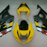 MS Injection New Yellow Black Fairing Fit for  2003-2004 GSXR 1000 n021